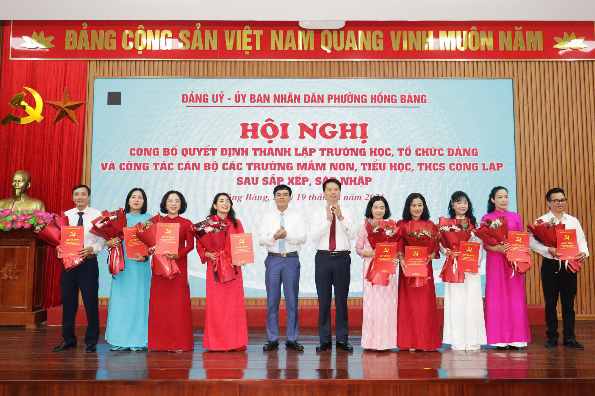 Các xã, phường ở Hải Phòng sắp xếp lại trường học- Ảnh 3.