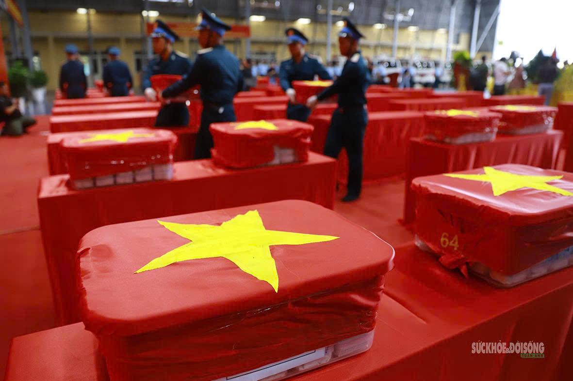 Gallery - Hà Nội tiếp nhận hơn 7.000 mẫu hài cốt liệt sĩ phục vụ giám định ADN - image 6