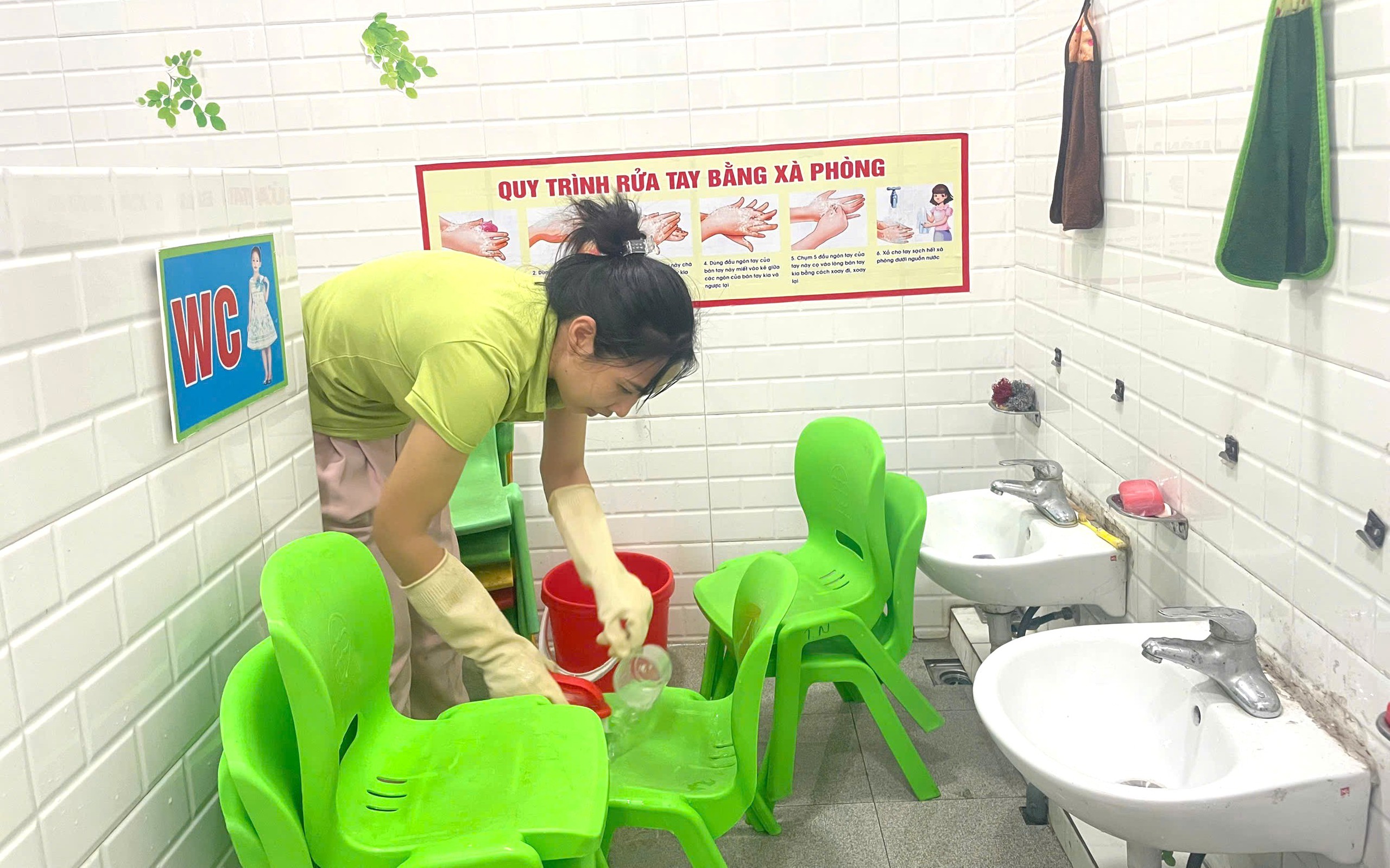 Trường học ở Hải Phòng sau sắp xếp sẵn sàng cho năm học mới - Ảnh 4.