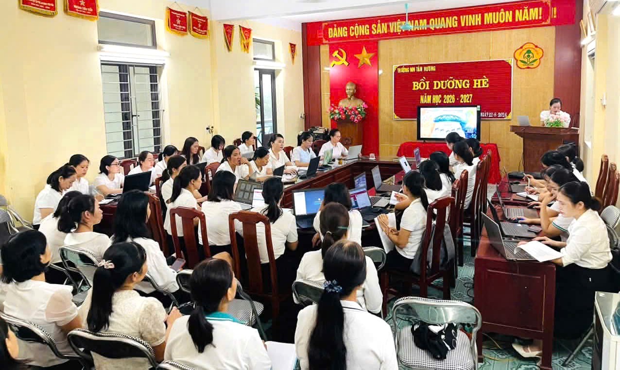 Trường học ở Hải Phòng sau sắp xếp sẵn sàng cho năm học mới - Ảnh 6.