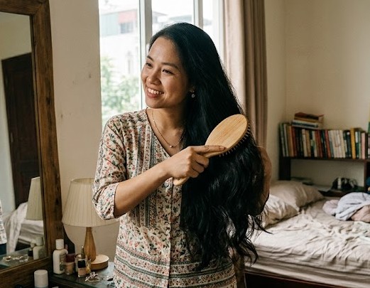 Lược chải tóc bẩn có thể ảnh hưởng đến tóc và da đầu thế nào? - Ảnh 1.