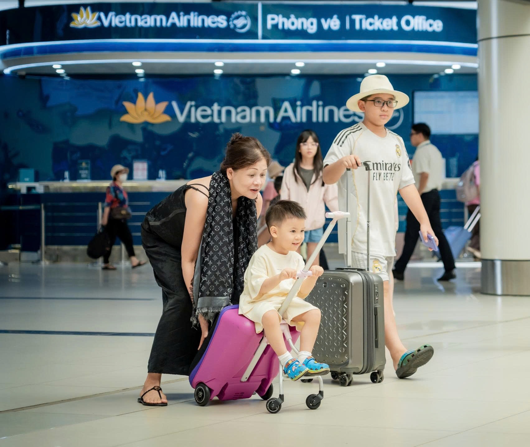 Nội Bài thông thoáng bất ngờ trong ngày cao điểm đông khách nhất kỳ nghỉ lễ 2/9- Ảnh 4.