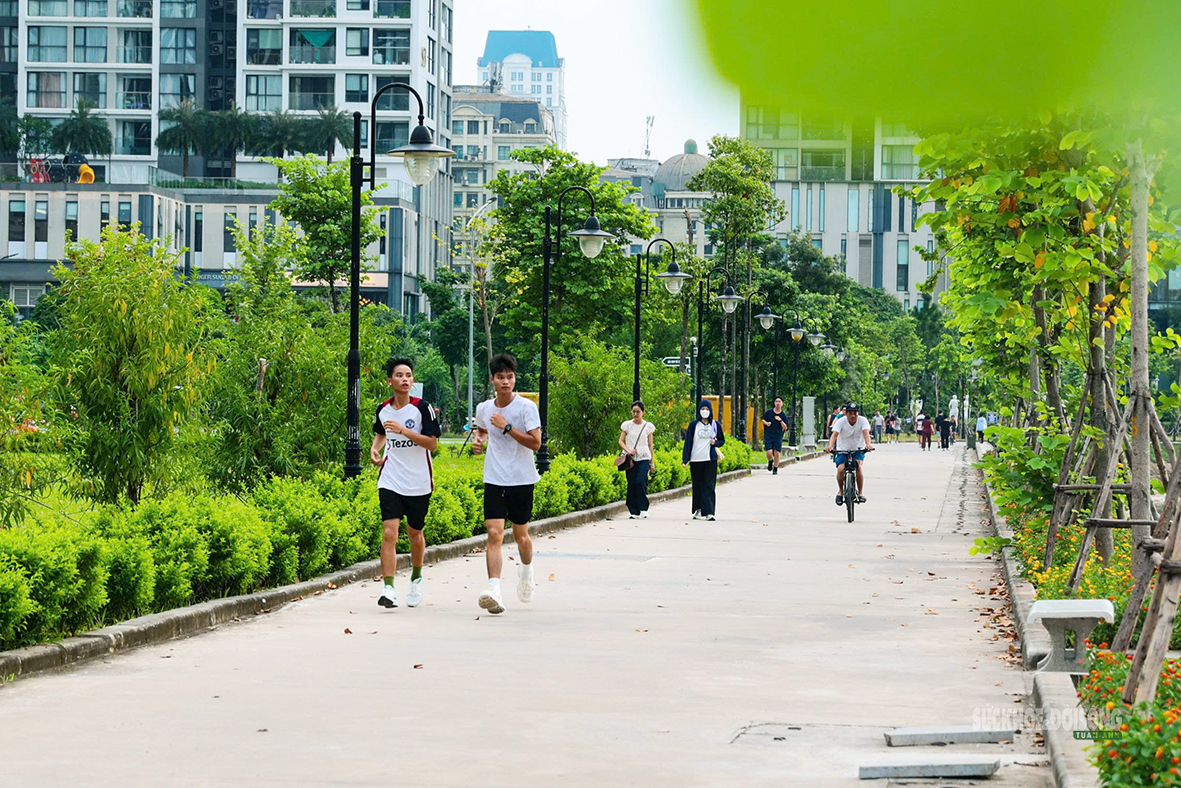 Công viên An Hòa đổi mới diện mạo, người dân hào hứng tập thể dục- Ảnh 4.