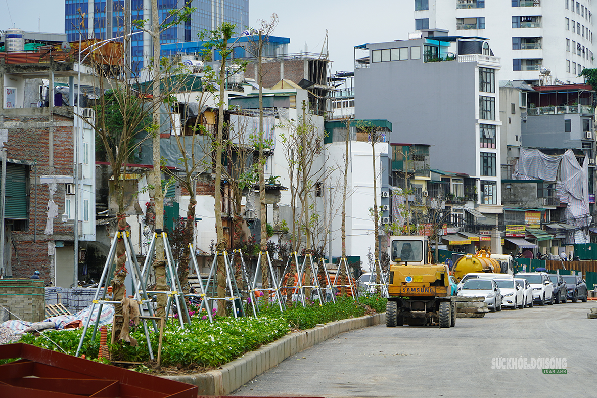 Cận cảnh tuyến Vành đai 1 dài hơn 2,2 km đang thi công ở Hà Nội- Ảnh 11.
