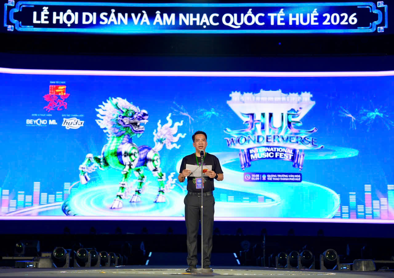 Bùng nổ đêm khai màn Huế Wonderverse Music Fest 2026 - Ảnh 2.