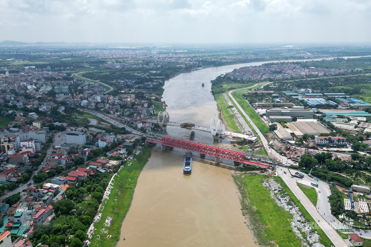 Cầu Đuống mới hoàn thành 2026: Kiến trúc độc đáo và giao thông hiện đại - Ảnh 12.