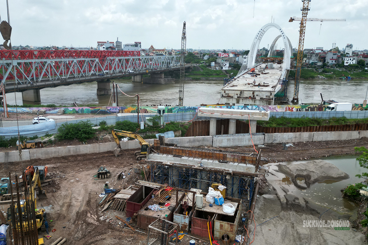 Cầu Đuống mới hoàn thành 2026: Kiến trúc độc đáo và giao thông hiện đại - Ảnh 7.