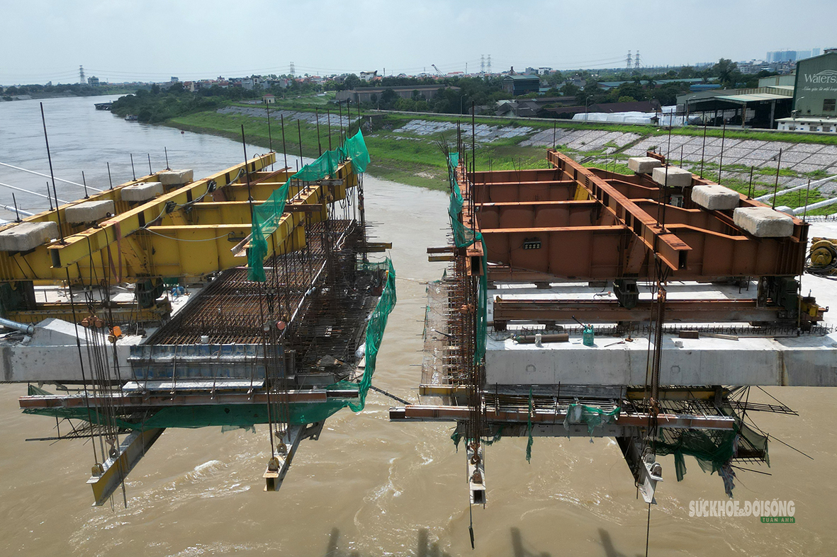 Cầu Đuống mới hoàn thành 2026: Kiến trúc độc đáo và giao thông hiện đại - Ảnh 10.