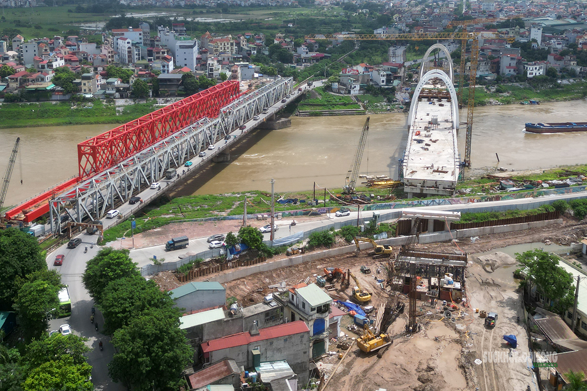 Cầu Đuống mới hoàn thành 2026: Kiến trúc độc đáo và giao thông hiện đại - Ảnh 4.