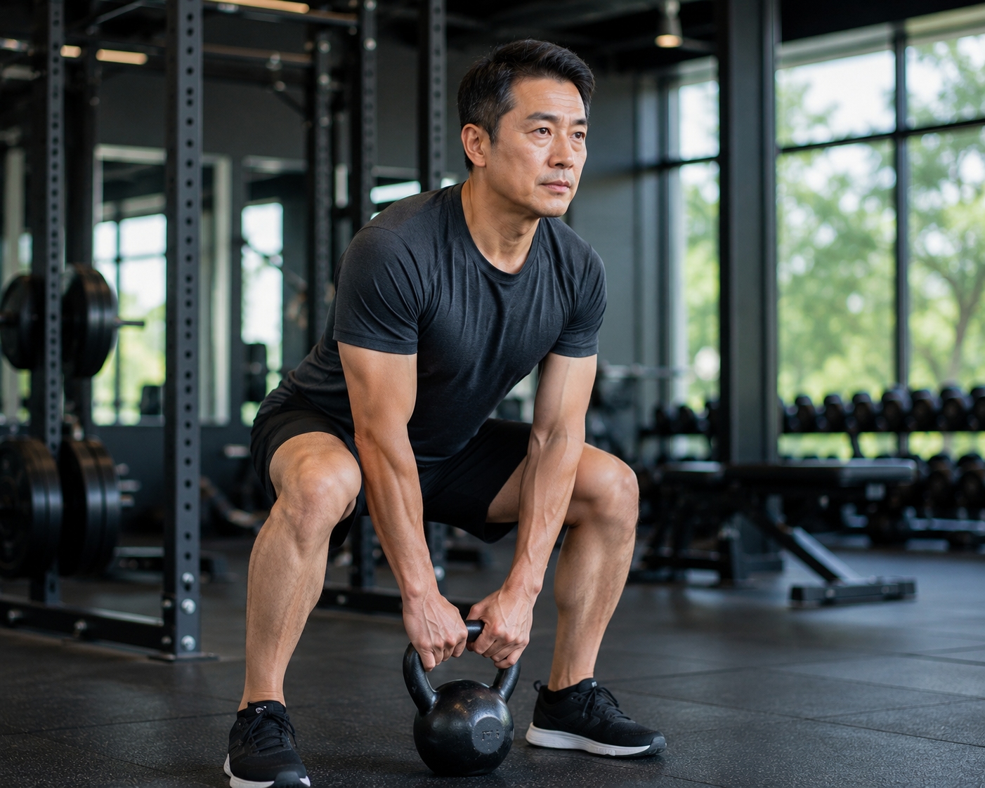 Tập bao nhiêu buổi mỗi tuần giúp nam giới tuổi 40 tăng sức mạnh hiệu quả? - Ảnh 1.