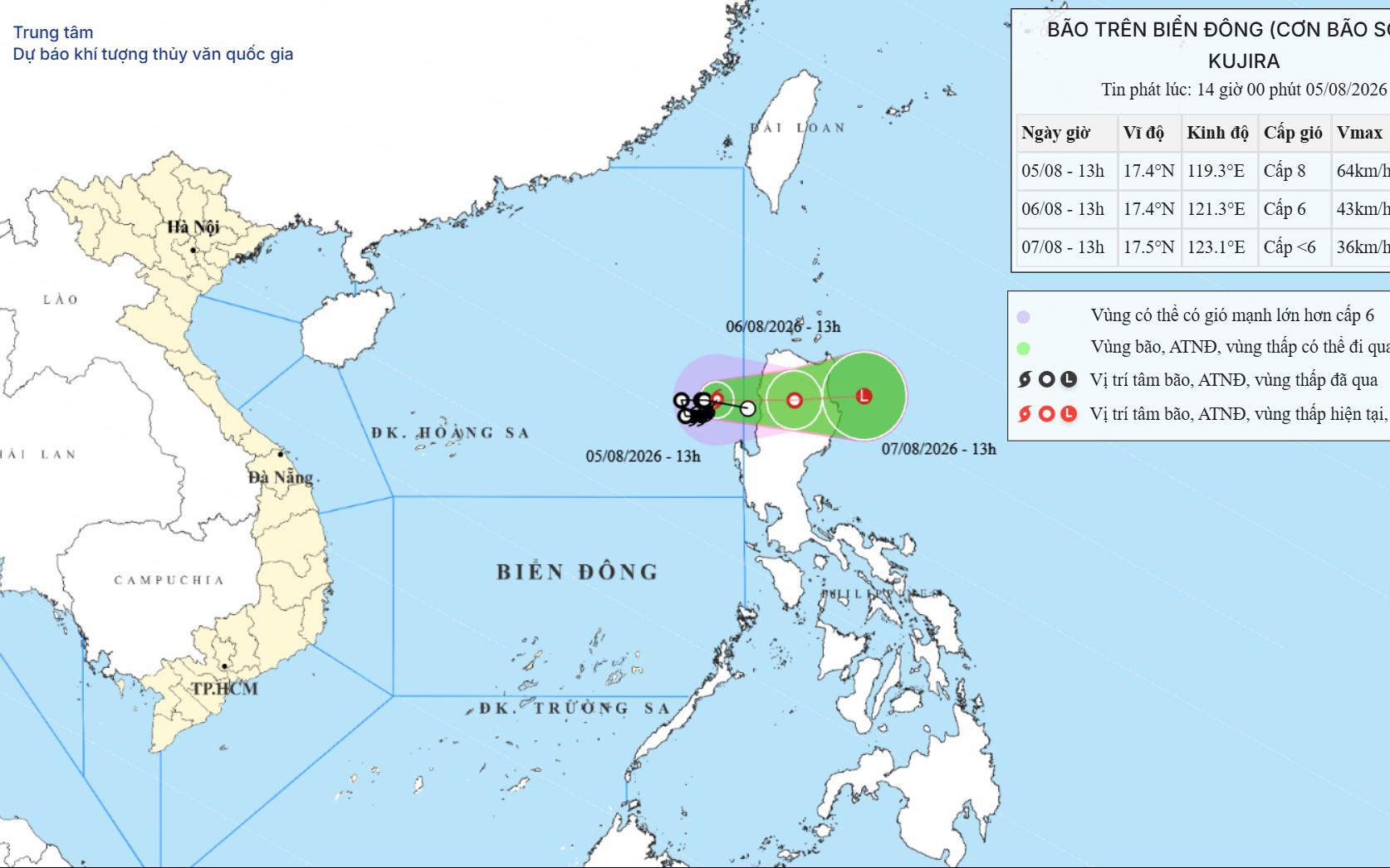 Ba Cơn Bão Đồng Thời Hình Thành Gây Ảnh Hưởng Đến Thời Tiết Việt Nam