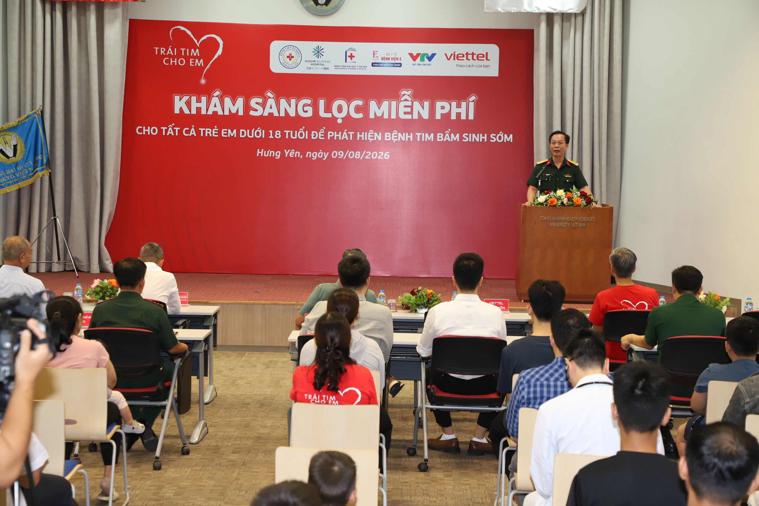 Khai mạc chương trình sàng lọc tim bẩm sinh