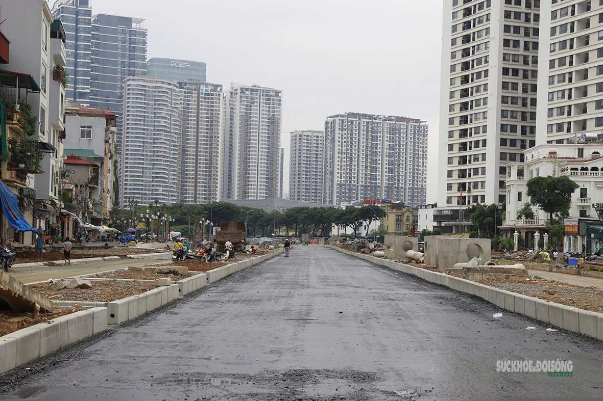Tuyến đường nối ba khu đô thị lớn ở Hà Nội sắp thông xe kỹ thuật- Ảnh 7.