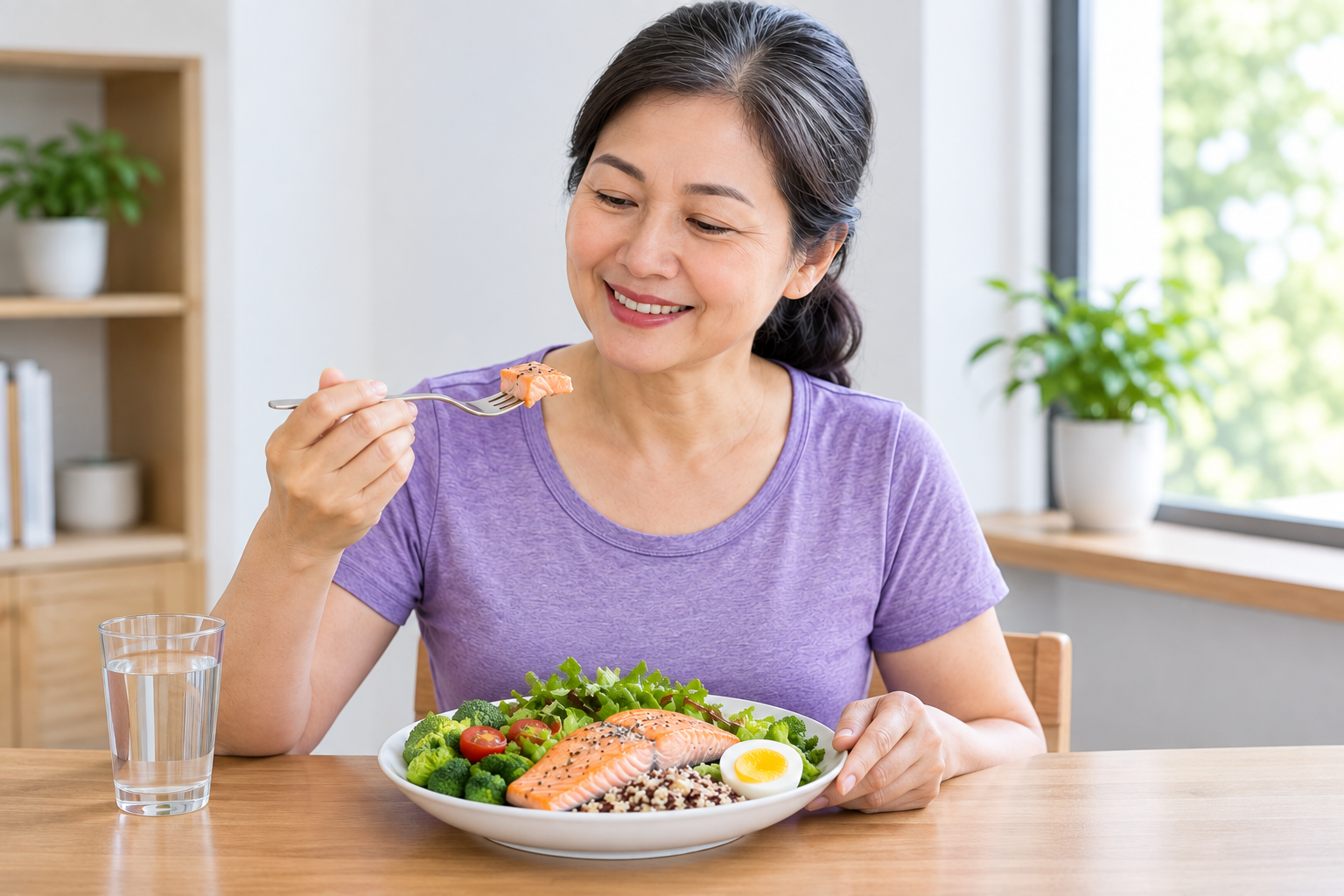 Vì sao ăn đủ protein nhưng bắp tay vẫn nhẽo sau tuổi 50? - Ảnh 1.
