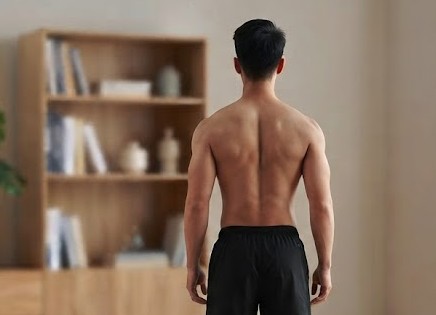 'Cổ rùa' do dùng điện thoại: 4 bài tập giúp cải thiện tư thế - Ảnh 2.