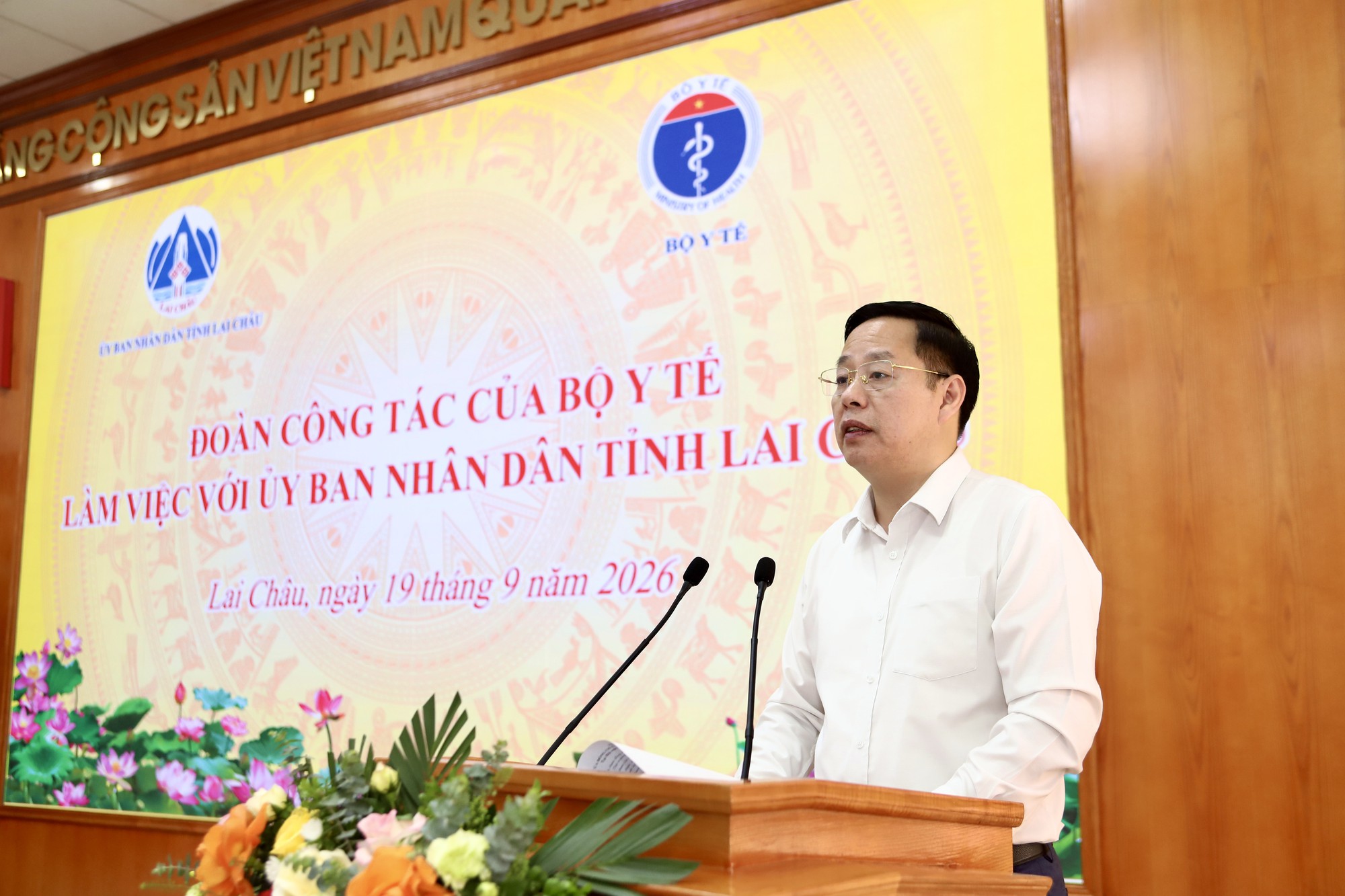 Bộ Y tế làm việc với tỉnh Lai Châu về công tác y tế- Ảnh 3.