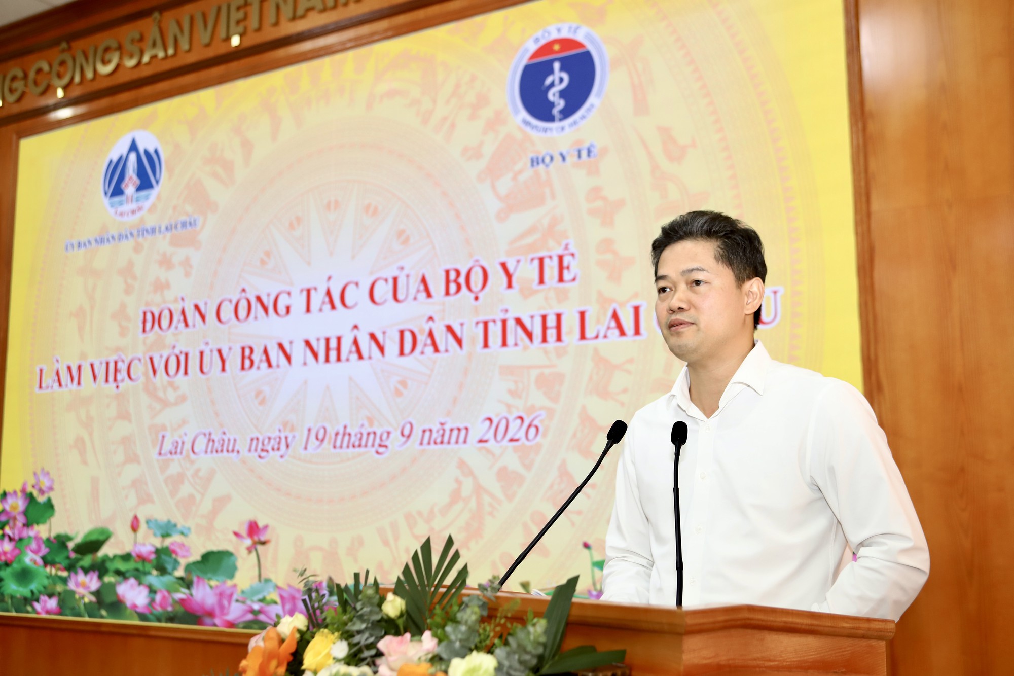 Bộ Y tế làm việc với tỉnh Lai Châu về công tác y tế- Ảnh 4.