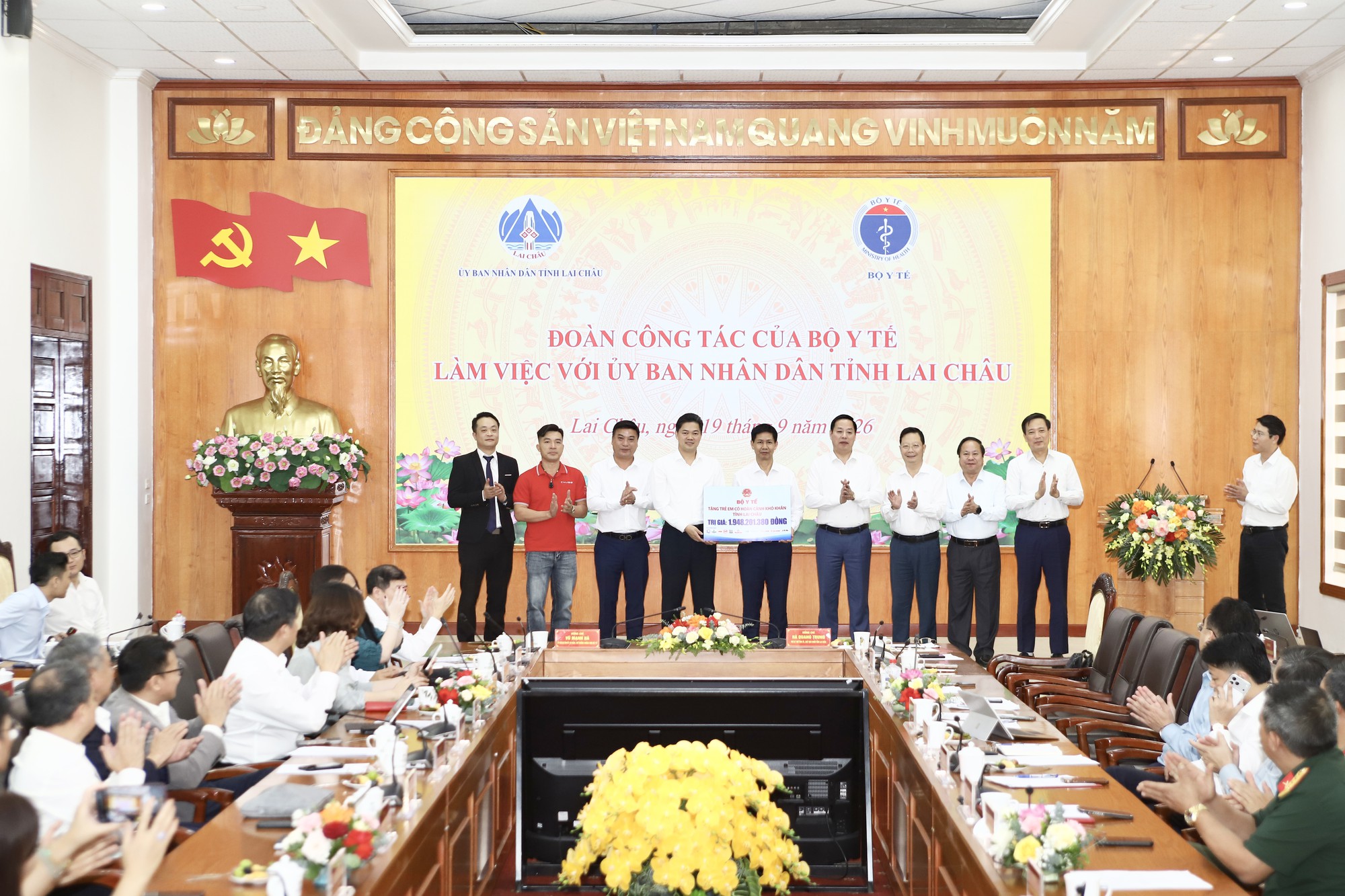 Bộ Y tế làm việc với tỉnh Lai Châu về công tác y tế- Ảnh 9.