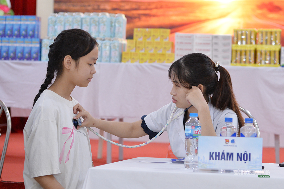 Khám sức khỏe miễn phí, phát hiện sớm nguy cơ bệnh tật ở người trẻ - Ảnh 5.