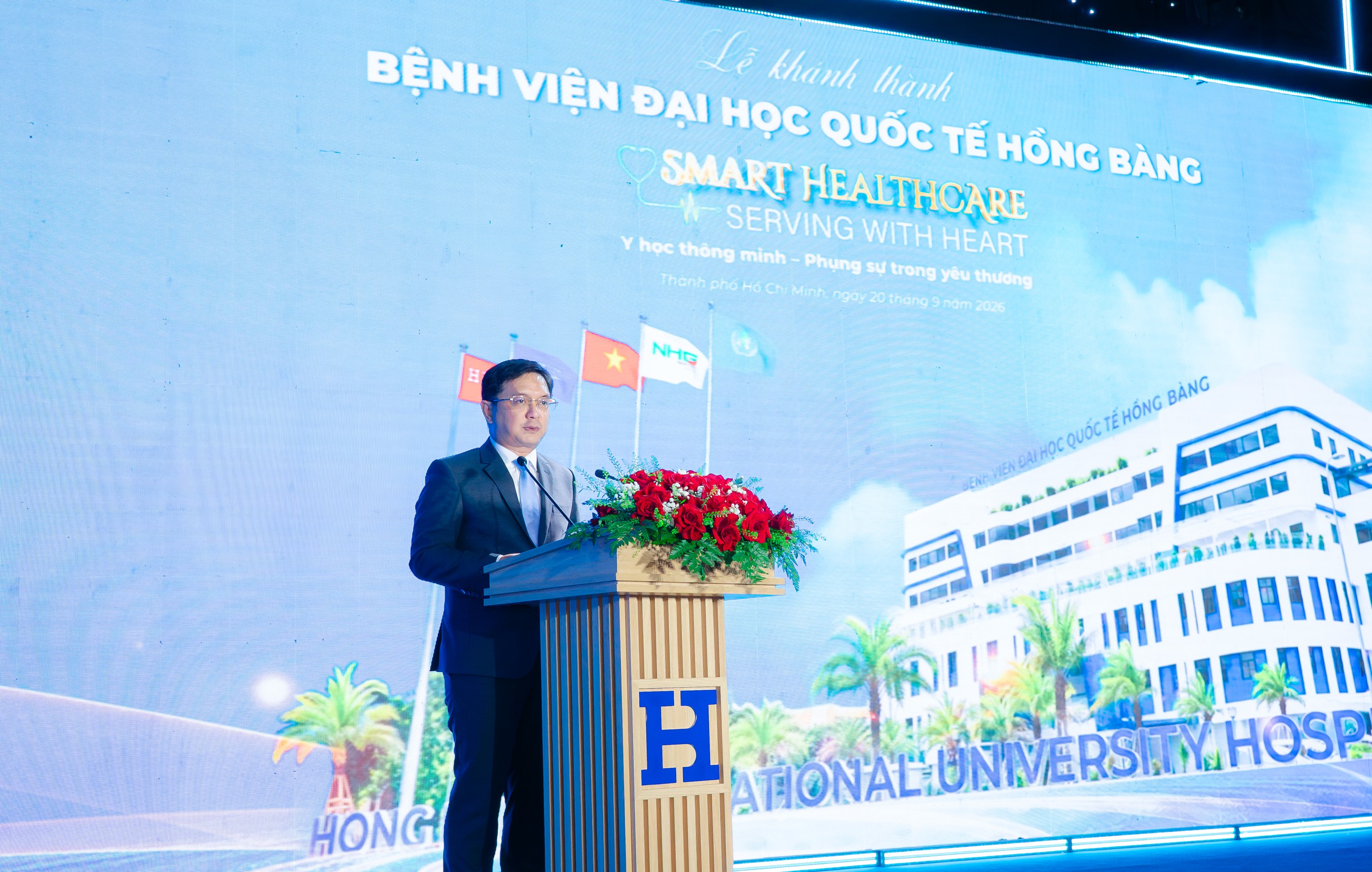 Khánh thành Bệnh viện Đại học Quốc tế Hồng Bàng, đẩy mạnh mô hình Viện - Trường- Ảnh 3.