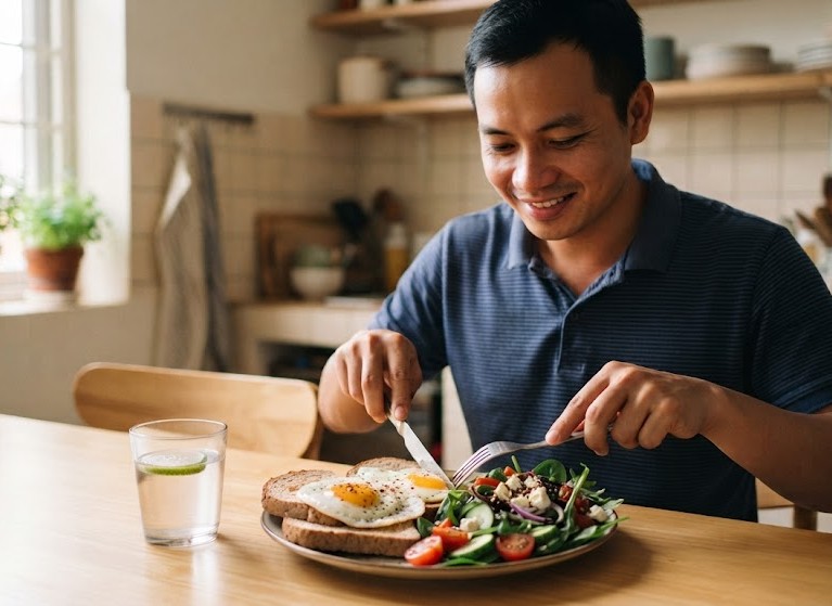 Ăn sáng giàu protein có giúp kiểm soát đường huyết?- Ảnh 2.