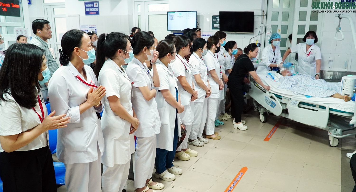 Nhân viên y tế BVĐK Xanh Pôn chết não, gia đình đồng ý hiến tạng cứu người - Ảnh 8.