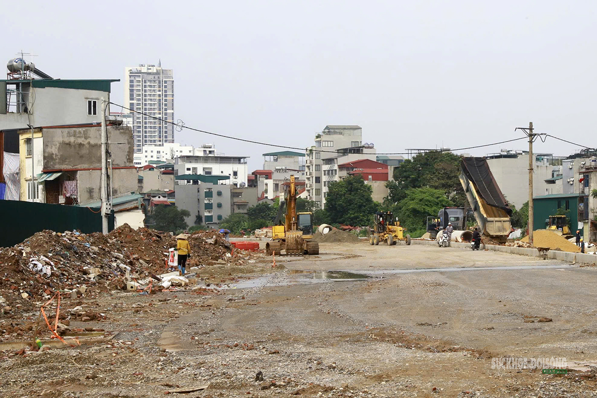 Vành đai 2,5 qua Cầu Giấy tăng tốc, chạy đua mốc thông xe kỹ thuật 10/10- Ảnh 4.