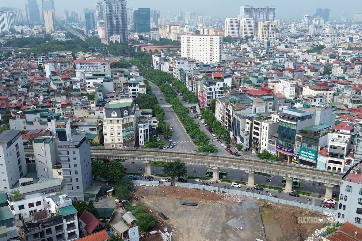 Vành đai 2,5 qua Cầu Giấy tăng tốc, chạy đua mốc thông xe kỹ thuật 10/10- Ảnh 9.