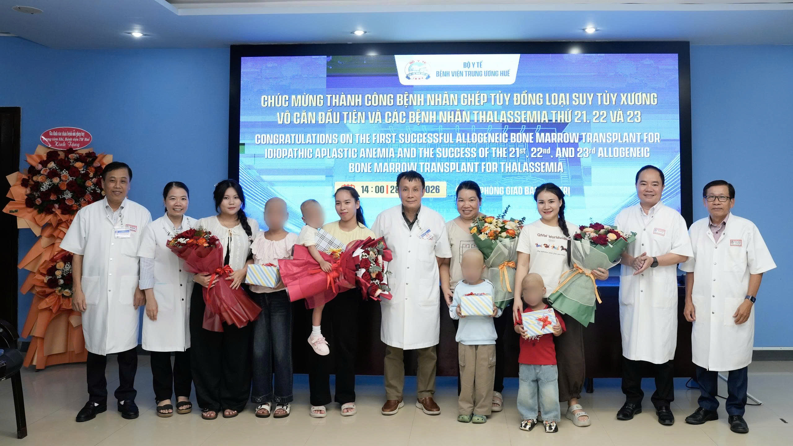 Ghép tế bào gốc cho ca suy tủy xương vô căn đầu tiên tại Huế- Ảnh 2.