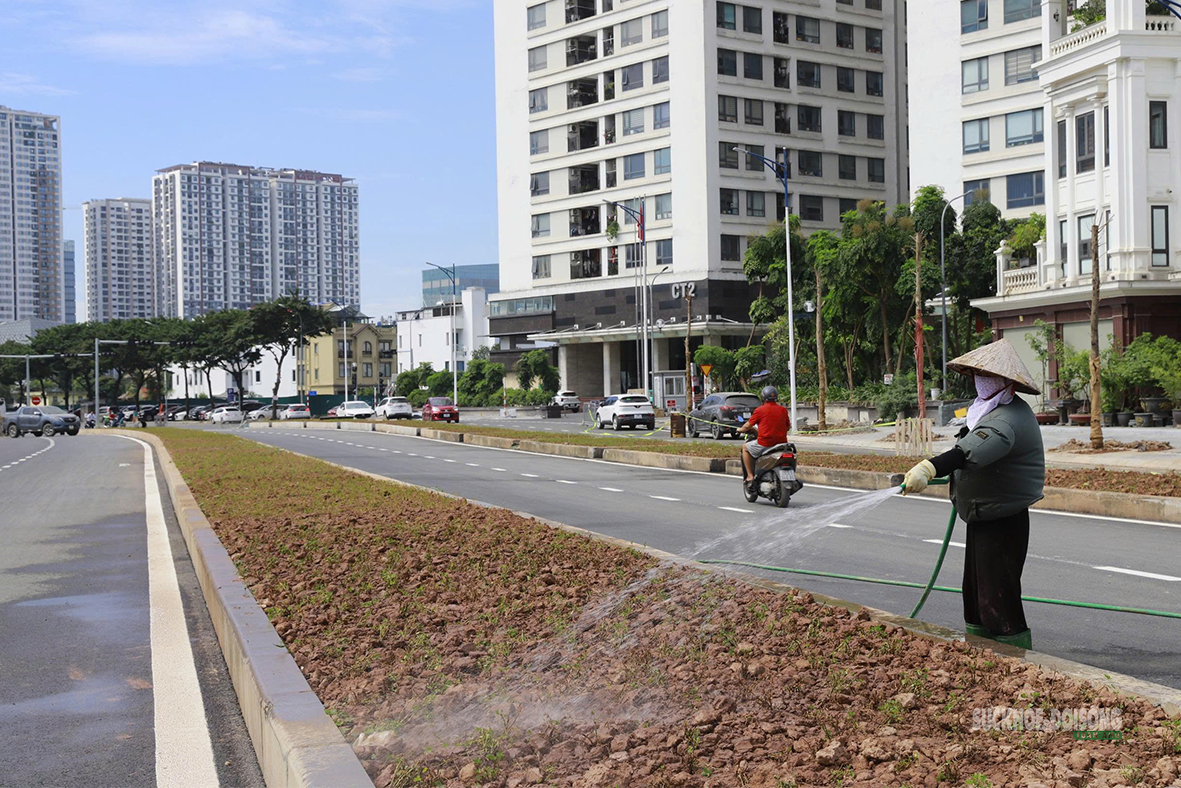 Diện mạo mới Vành đai 2,5 qua Xuân Đỉnh: Đã được thảm nhựa và thông xe kỹ thuật- Ảnh 2.