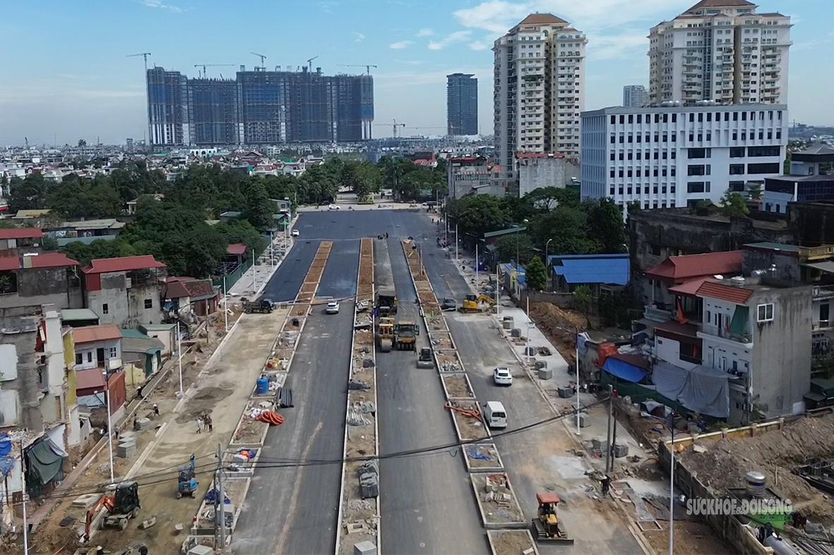 Diện mạo mới Vành đai 2,5 qua Xuân Đỉnh: Đã được thảm nhựa và thông xe kỹ thuật- Ảnh 4.