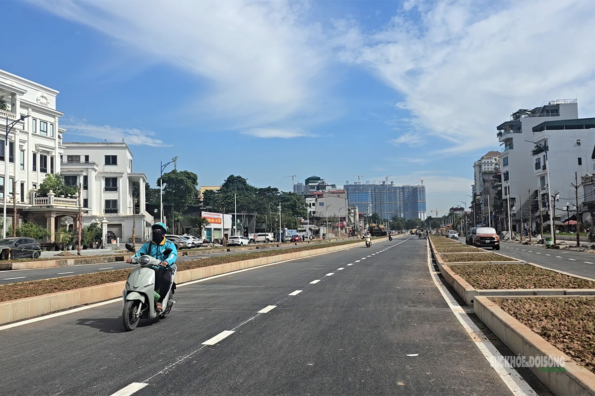Diện mạo mới Vành đai 2,5 qua Xuân Đỉnh: Đã được thảm nhựa và thông xe kỹ thuật- Ảnh 9.