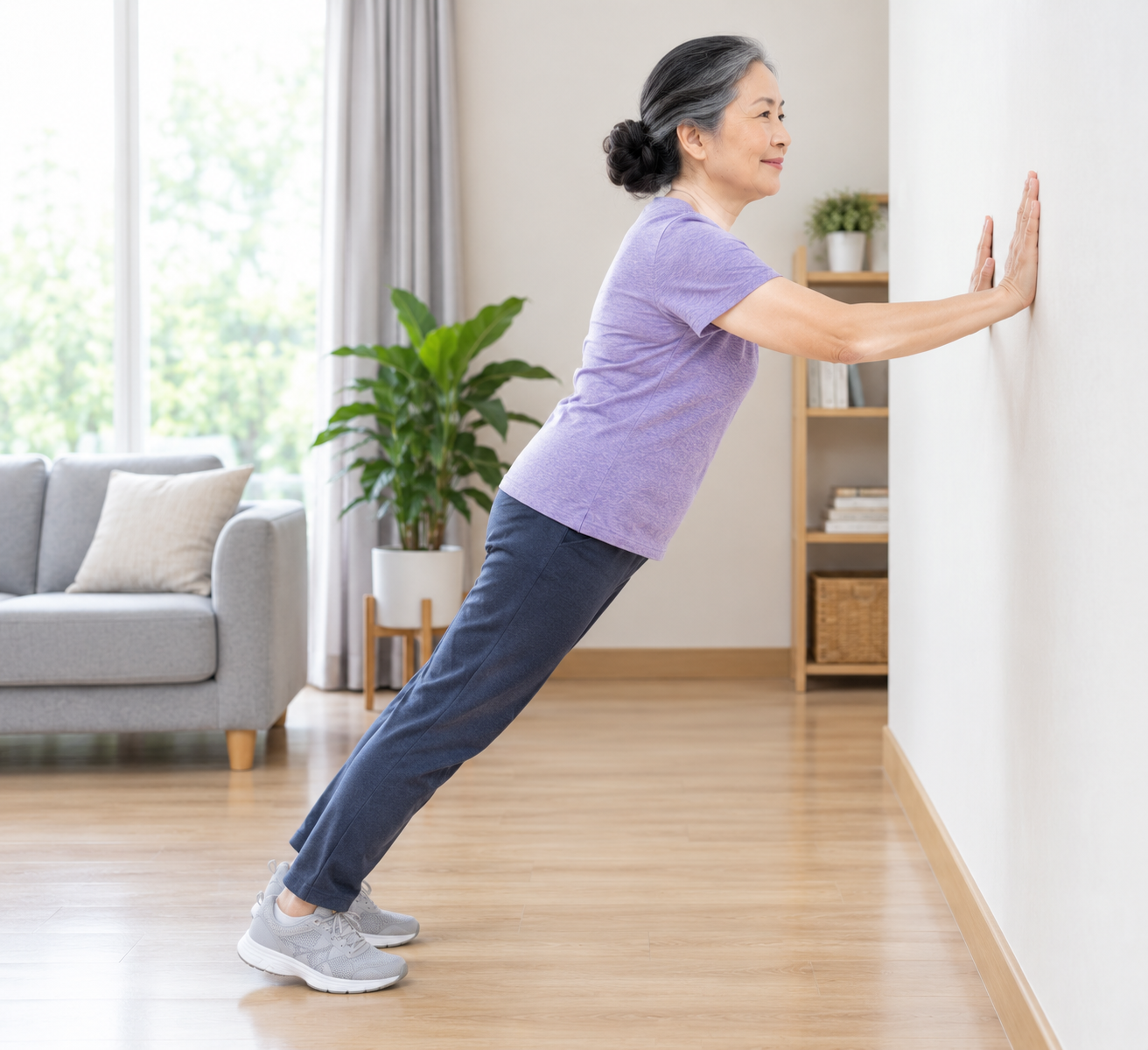 3 bài tập giúp giảm nguy cơ té ngã, bảo vệ xương sau tuổi 60 - Ảnh 3.