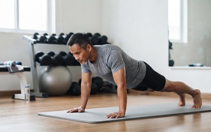 Nam giới tuổi 40, tập cơ ngực bao nhiêu buổi mỗi tuần là đủ? - Ảnh 3.