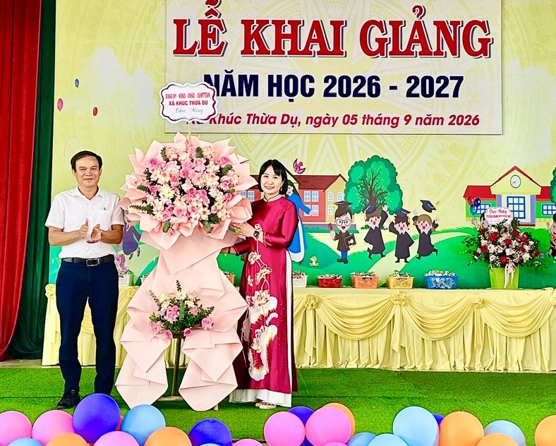Hải Phòng: Niềm vui ngày khai giảng ở những ngôi trường sáp nhập - Ảnh 5.
