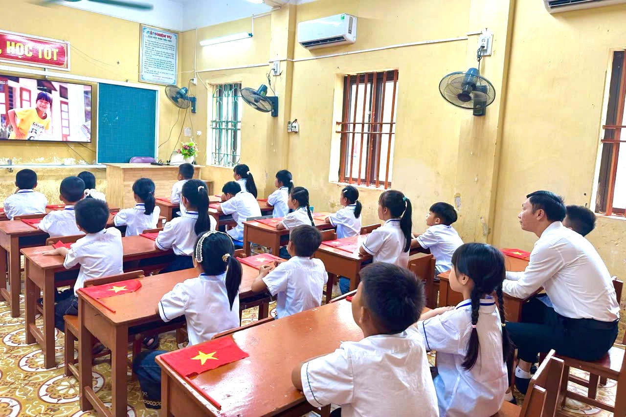 Hải Phòng: Niềm vui ngày khai giảng ở những ngôi trường sáp nhập - Ảnh 15.