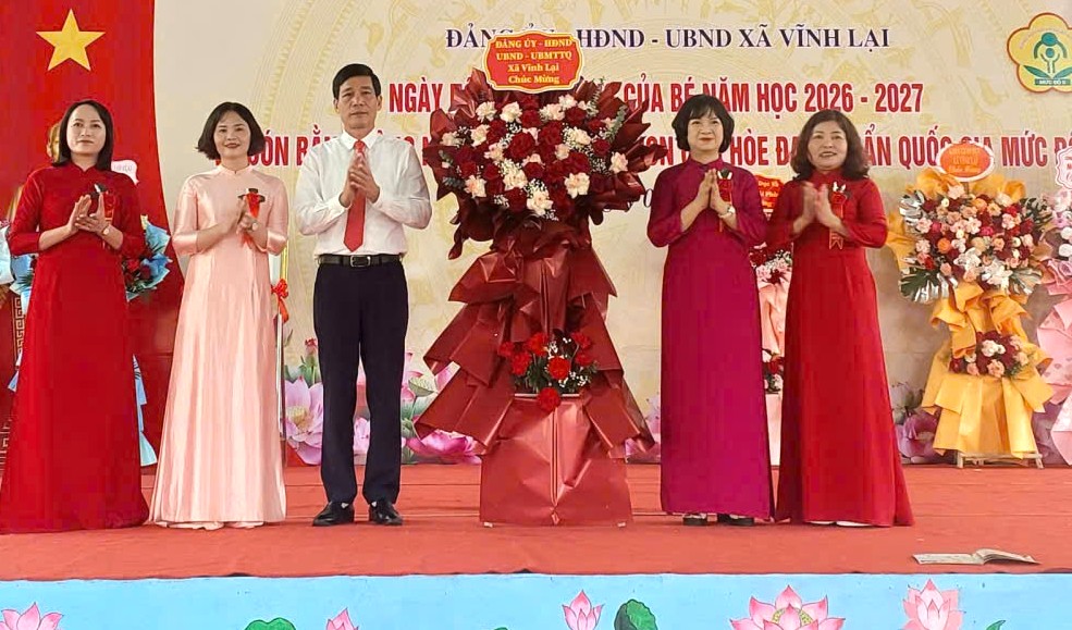 Hải Phòng: Niềm vui ngày khai giảng ở những ngôi trường sáp nhập - Ảnh 13.