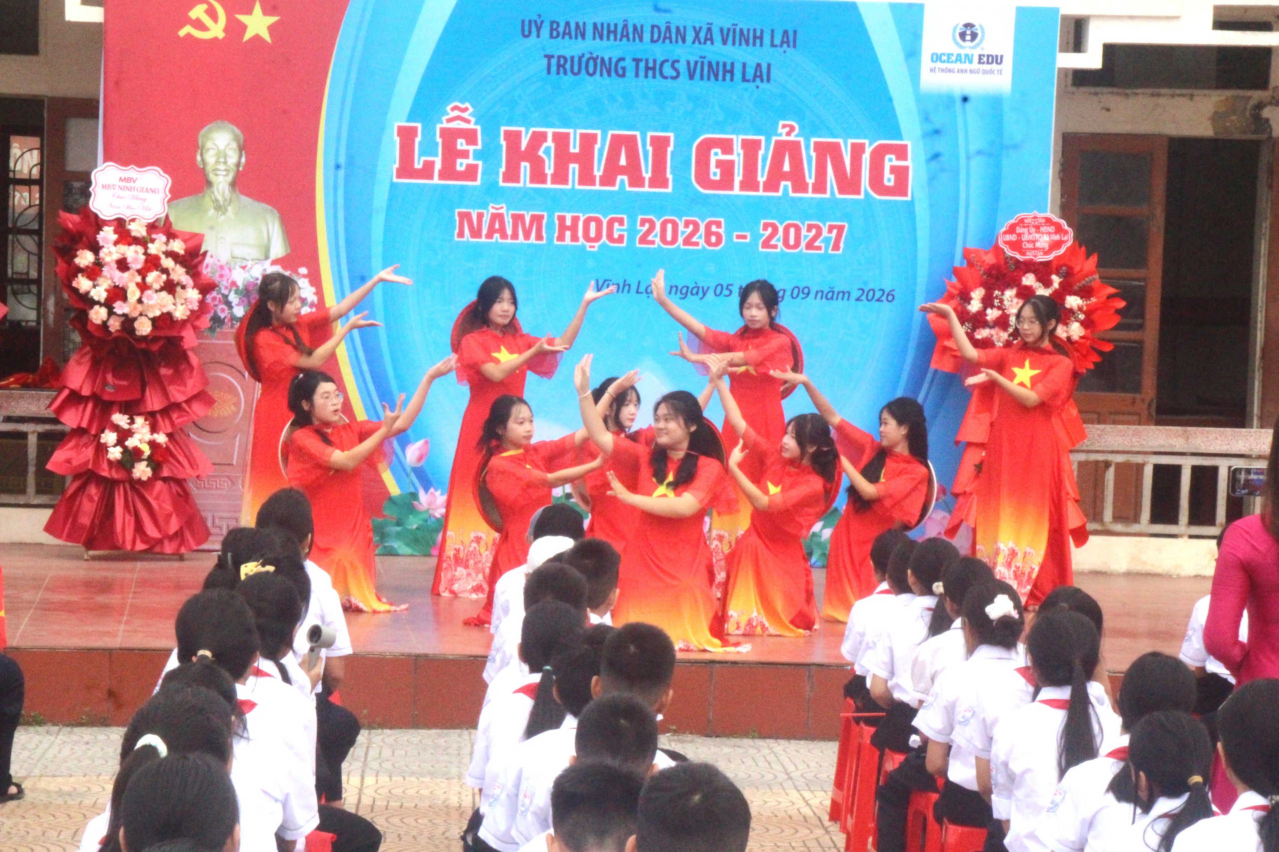 Hải Phòng: Niềm vui ngày khai giảng ở những ngôi trường sáp nhập - Ảnh 17.