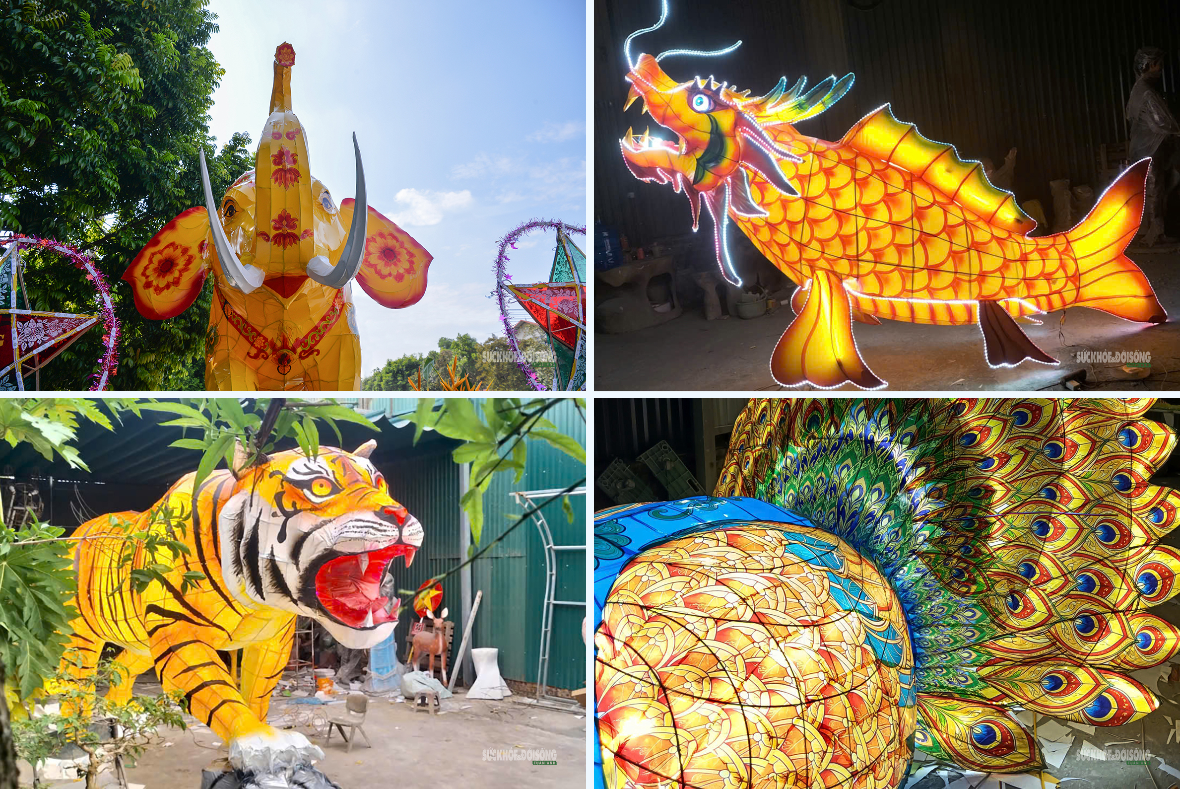 Hình tượng voi từ sử xưa bước vào mùa Trung thu xứ Đoài- Ảnh 6.