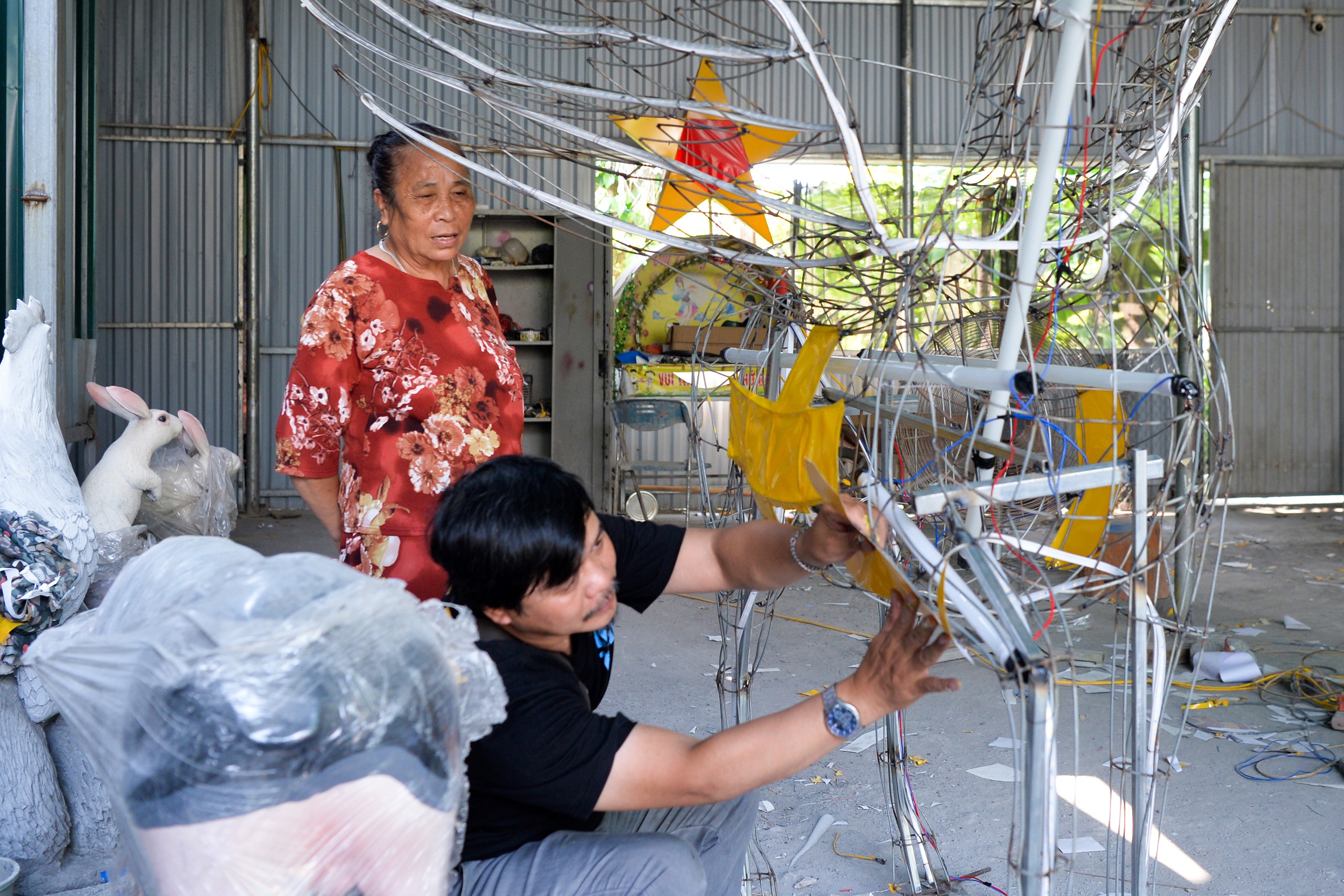 Hình tượng voi từ sử xưa bước vào mùa Trung thu xứ Đoài- Ảnh 7.