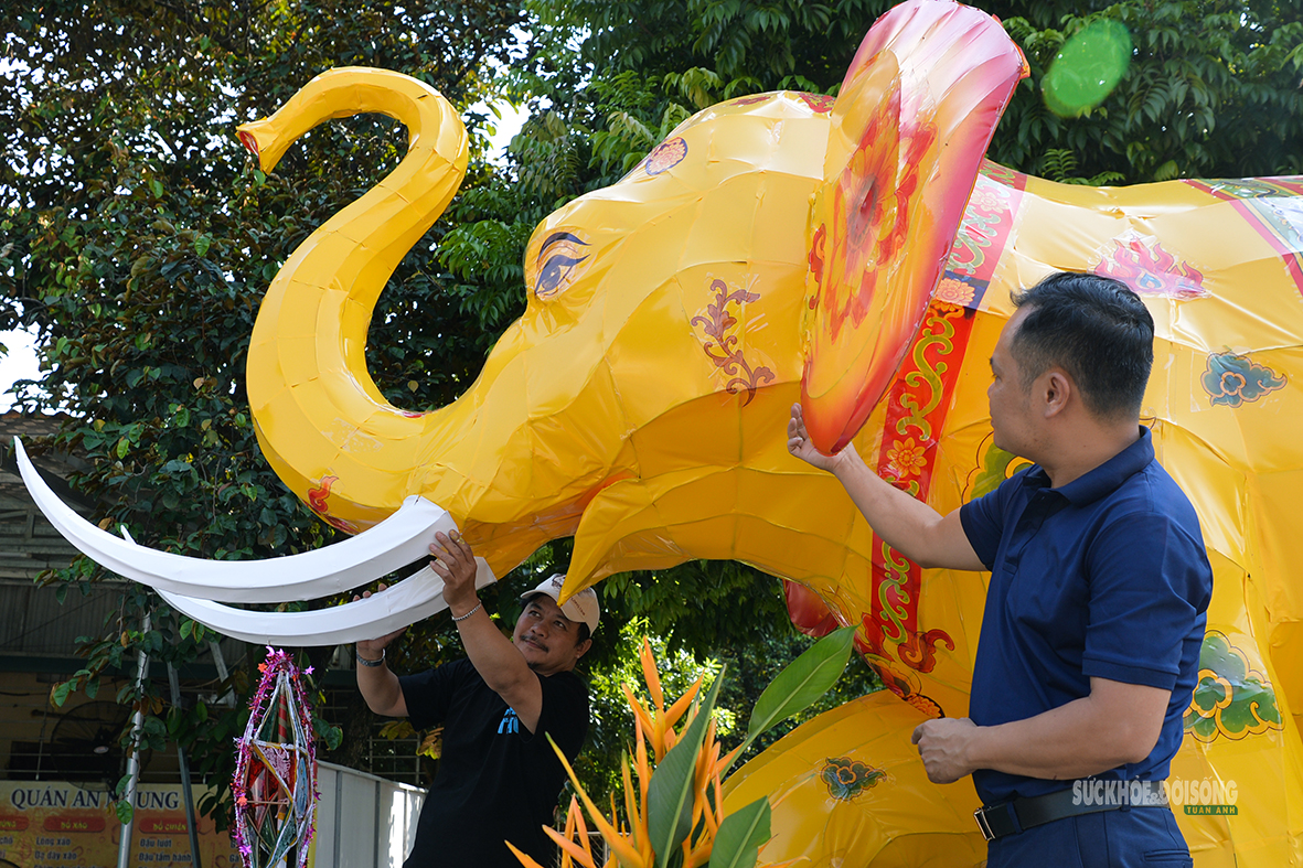Hình tượng voi từ sử xưa bước vào mùa Trung thu xứ Đoài- Ảnh 5.