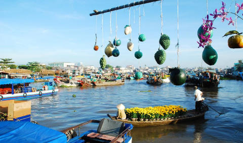 Rộn ràng chợ nổi 1