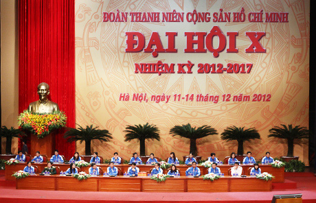 Sáng nay chính thức khai mạc ĐH Đoàn toàn quốc lần thứ X 1
