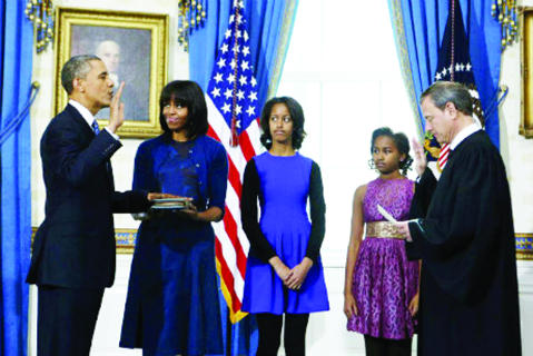 Tổng thống Mỹ B.Obama tuyên thệ nhậm chức 1