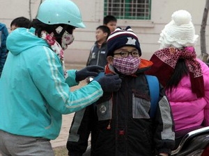 Không khí lạnh tăng cường, Hà Nội mưa và rét đậm 1