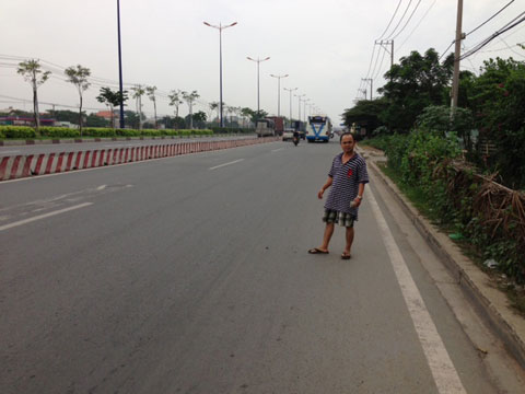 Cảnh sát giao thông bị cướp xe SH 1