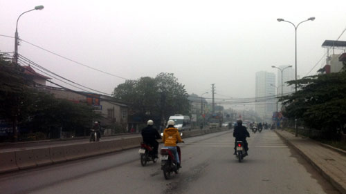 Hà Nội nhiệt độ tăng thêm 2-3 độ C 1
