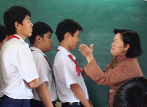 Ngược đãi học sinh, giáo viên sẽ bị phạt 5 triệu đồng 1