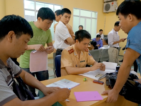 Chưa phạt xe không chính chủ đến hết năm 2014 1 Chưa phạt xe không chính chủ đến hết năm 2014 1