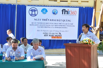Thay quần thể muỗi phòng bệnh sốt xuất huyết 2